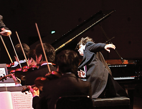 Alain Lefevre, en concert à Shanghai en 2010
