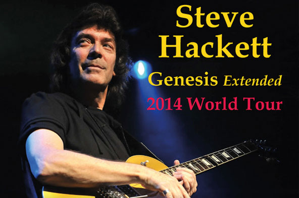 Steve Hackett: De retour dans le cadre de la tournée Genesis Extended
