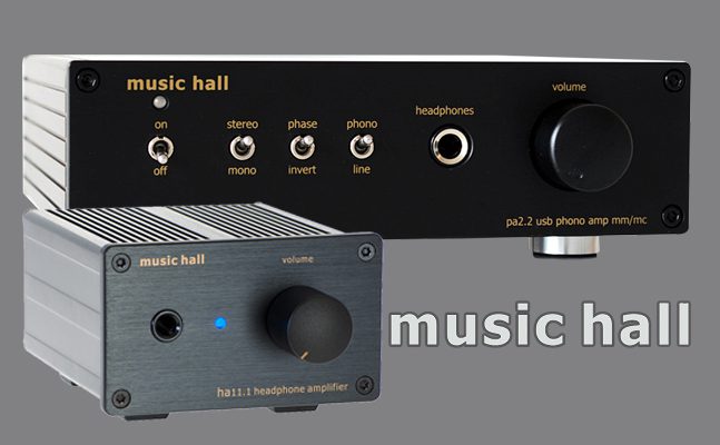 Music-Hall : deux nouveaux appareils, le HA11.1 et le PA2.2