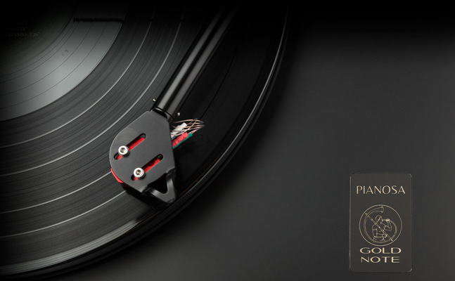 Gold Note présente une platine vinyle, la Pianosa