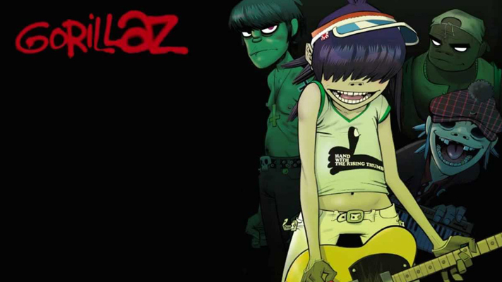 Gorillaz dessiné pour vos oreillez !