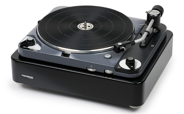 Platine TD-124dd de Thorens et cartouche SPU de Thorens