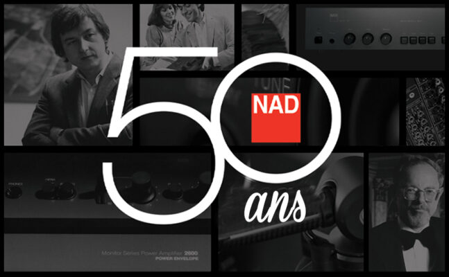 Un amplificateur pour célébrer le 50ième anniversaire de NAD