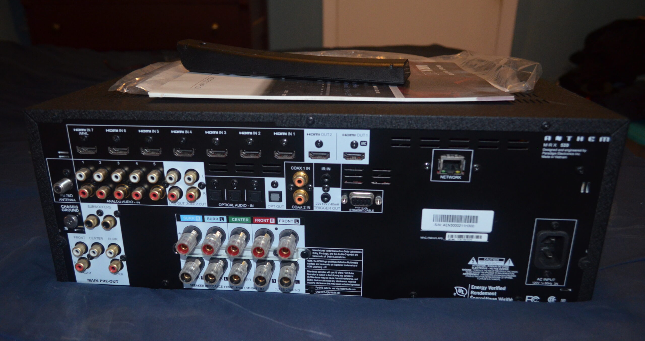 Ampli Anthem MRX520 (4)